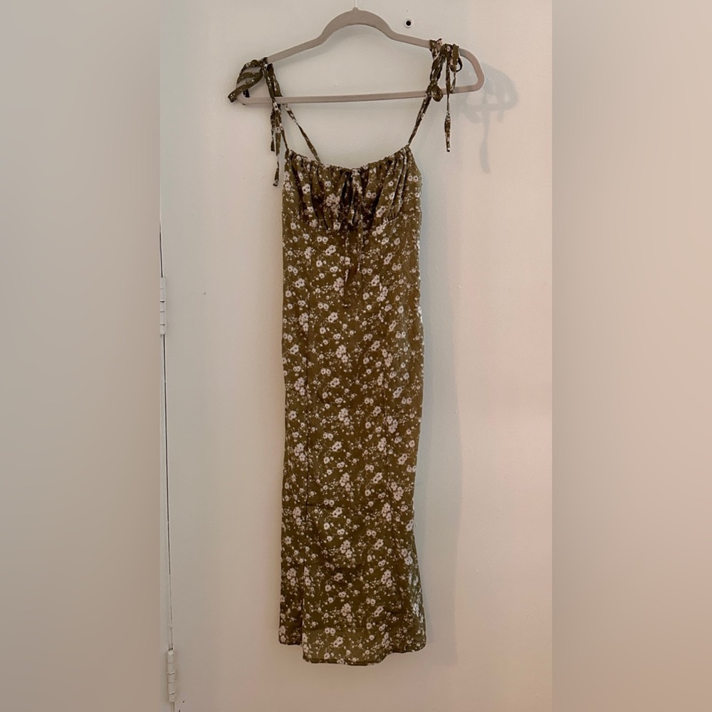 Floral Mermaid Maxi Dress